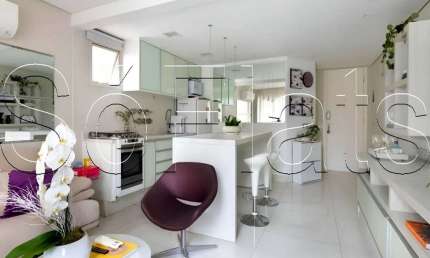 Flat Plaza Athnee, apto duplex disponível para venda com 69m², 01 dorm e 01 vaga