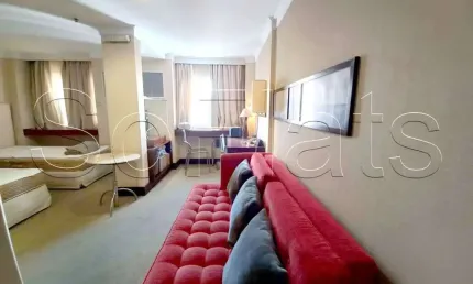 Flat disponível para locação a 1 quadra da Av. Paulista, próximo ao Shopping Cidade de São Paulo.