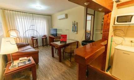 Flat La Residence Itaim disponível para venda com 39m² e 01 vaga de garagem