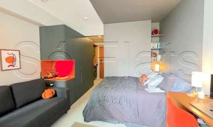 Studio Terrae, flat com 24m², disponível para locação em Pinheiros.