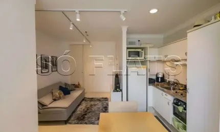 Flat Nobile Suítes Congonhas disponível para venda com 44m², 1 dormitório e 1 vaga de garagem