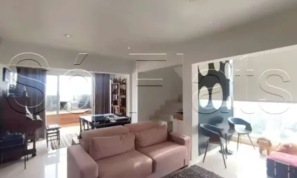 Residencial Concetto, apto na cobertura disponível para locação contendo 140m², 2 dorms e 3 vagas.