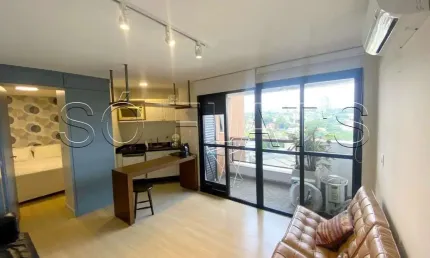Flat Transamérica Higienópolis Classic disponível para venda com 39m², 01 dorm e 01 vaga de garagem