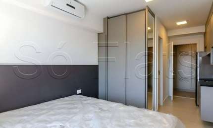 Studio Go Campo Belo, apartamento disponível para locação com 25m² e 1 dormitório