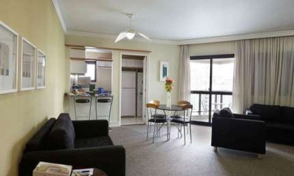 Flat com 02 dorms, 01 suite, cozinha completa, no Paraíso, prox ao Pq do Ibirapuera e Av. Paulista