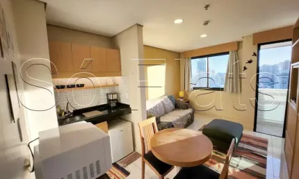 Flat Santana Gold, disponível para venda com 33m², 1 dormitório e 1 vaga de garagem
