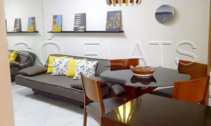 Apto no São Paulo Suíte Service disponível para locação 35m², 1 dormitório e 1 vaga,
