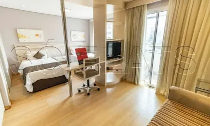 Apto Saint Charbel com 37m², 1 dormitório e 1 vaga disponível para locação no Jardins