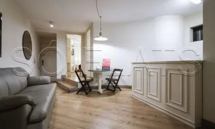 Apto no Paulista Wall Street disponível para locação com 49m², 1 dormitório e 1 vaga nos Jardins.