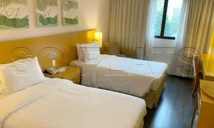 Melia Campinas, Flat disponível para venda com 26m², 1 dormitório e 1 vaga