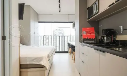 Studio VN Ueno ao lado do Shop. Frei Caneca disponível para locação com 20m² e 01 dormitório.