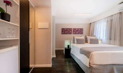 Apartamento mobiliado disponível para venda com 33m² e 01 vaga de garagem
