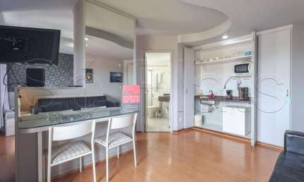Flat Riverside disponível para venda com 35m², 1 dormitório e 1 vaga