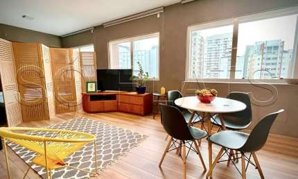 Flat Mercure SP Bela Vista disponível para venda com 40m², 2 dormitórios e 1 vaga de garagem