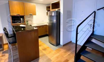 Apto no Residencial Urbanos Duplex com 45m², 1 dormitório 1 vaga de garagem disponível para locação.