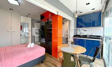Residencial Smart Vila Madalena, Studio disponível para venda com 31m² e 1 dormitório