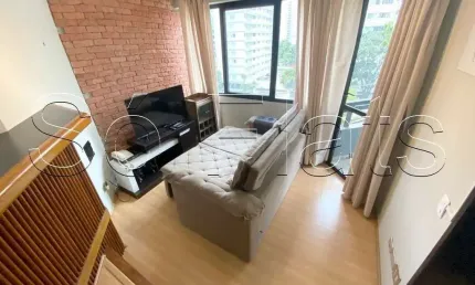 Flat park plaza brooklin, disponível para venda com 47m², 01 dorm e 01 vaga de garagem
