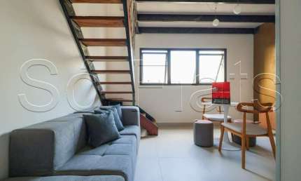 Residencial Rebouças 499, duplex disponível para locação contendo 60m², 2 dormitórios e 1 vaga.