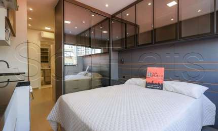 Studio Apamas, disponível para locação contendo 28m² e 01 dormitório.