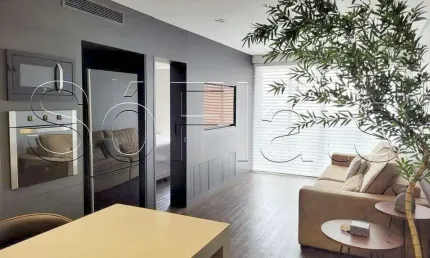 Flat George V Itaim disponivel para venda, com 60m², 1 dormitório e 1 vaga de garagem