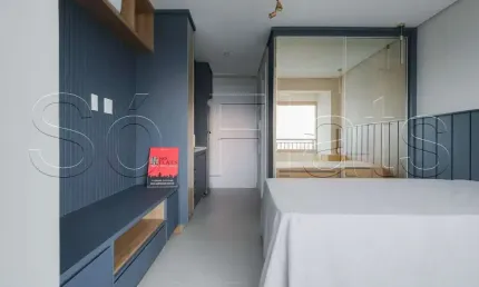 Residencial grand vitrali, apto disponível para locação contendo 25m² e 1 dormitório.