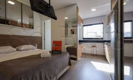 Studio Costa Aguiar, flat disponível para locação contendo 28m² e 01 dormitório.