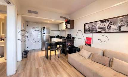 Flat Ninety disponível para venda com 33m², 1 dormitório e 1 vaga de garagem