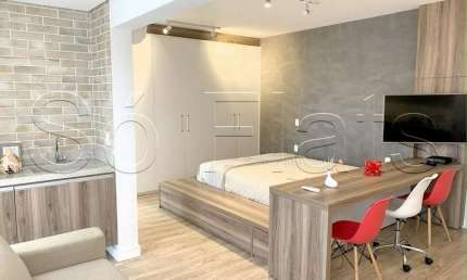 Line Up, flat no modelo studio disponível para locação com 35m², 1 dormitório e 1 vaga