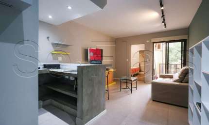 Apartamento a duas quadras da Av. Paulista, na parte mais arborizada dos Jardins para locação