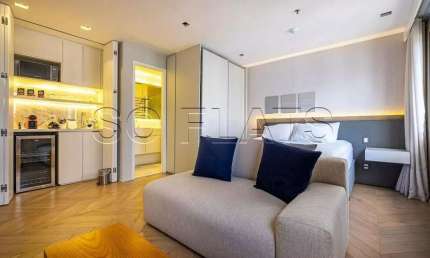 Studio na charmosa Alameda Lorena próximo a Avenida 9 de Julho, disponível para locação.