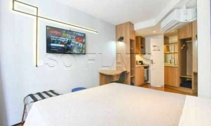 Setin Downtown São Luís, studio disponível para locação com 20m², 1 dormitório e 1 vaga de garage
