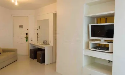 Apartamento com 1 dormitório com 45m² com sala próximo da Avenida Paulista.