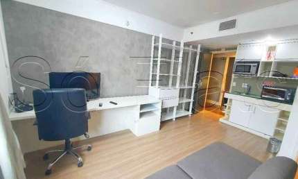 Flat no Melia Ibirapuera para locação com 30m², 1 dormitório e 1 vaga em Moema.