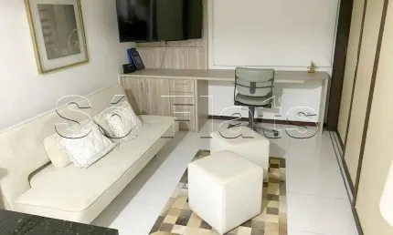 Flat Bristol The Time disponível para venda com 31m², 01 dormitório e 01 vaga de garagem