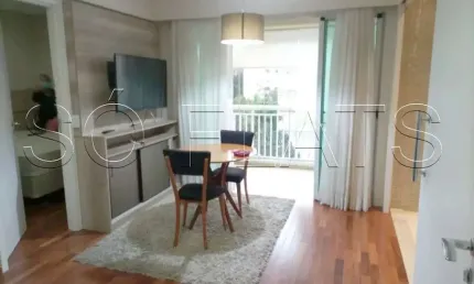 Estanconfor Villa Paulista disponível para locação com 37m², 1 dormitório e 1 vaga de garagem