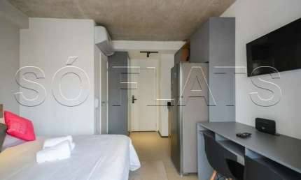 Studio On Augusta, apartamento com 23m² e 1 dormitório