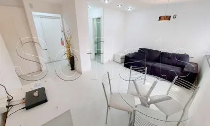 Flat Transamerica Jardins, disponível para venda com 43m², 01 dormitório e 01 vaga