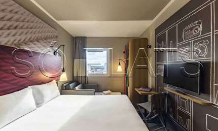 Ibis Jacareí, apartamento para Investimento Seguro no Centro de Jacareí: Flat Mobiliado no Ibis