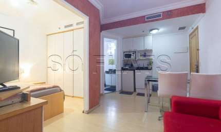 Mercure SP Pinheiros com 1 dormitório e 1 vaga disponível para locação próximo da Oscar Freire