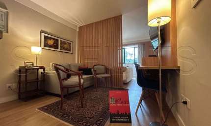 Flat Sol Alphaville, apartamento disponível para venda com 43m², 1 dormitório e 1 vaga de garagem