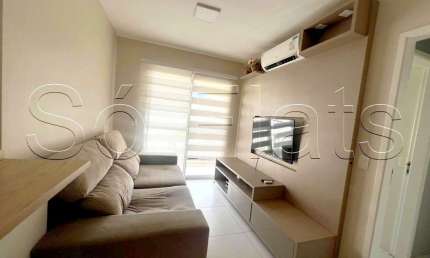 Residencial Host Paraíso, apto disponível para locação contendo 55m², 2 dormitórios e 1 vaga.
