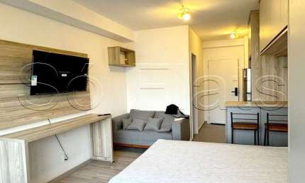 Today Faria Lima, flat disponível para locação contendo 25m² e 01 dormitório.