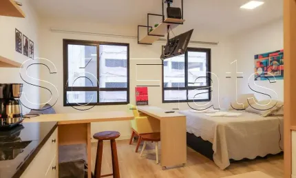 Studio nurban pinheiros, studio disponível para locação contendo 25m² e 01 dormitório.