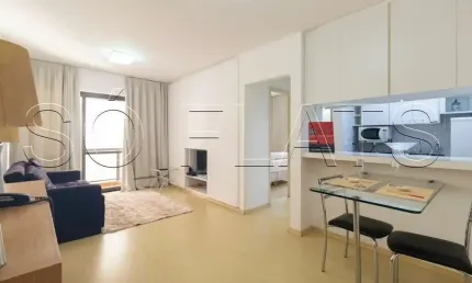 Apto totalmente equipado disponível para locação muito próximo da Av Paulista e do MASP.