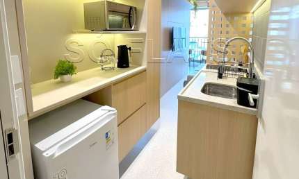 Residencial Atmosfera Brooklin, apartamento disponível para venda com 30m² e 1 dormitório