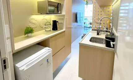 Residencial Atmosfera Brooklin, apartamento disponível para venda com 30m² e 1 dormitório