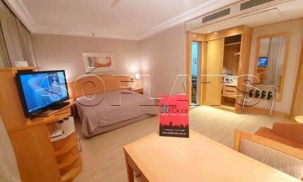 Tryp Higienópolis flat com 1 dorm com serviços inclusos no coração de Higienópolis