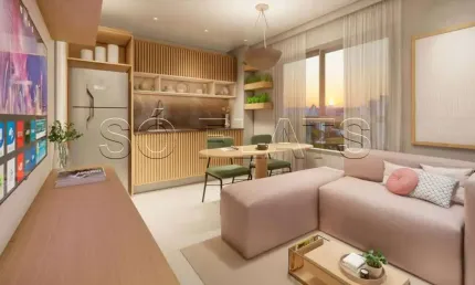 Studio WalkMoema, disponivel para venda com 37m² e 01 dormitório