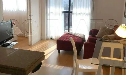 Flat The Town disponível para venda com 32m², 01 dorm e 01 vaga de garagem