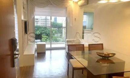 Flat Diogo Home disponível para venda com 47m², 1 dormitório e 1 vaga de garagem
